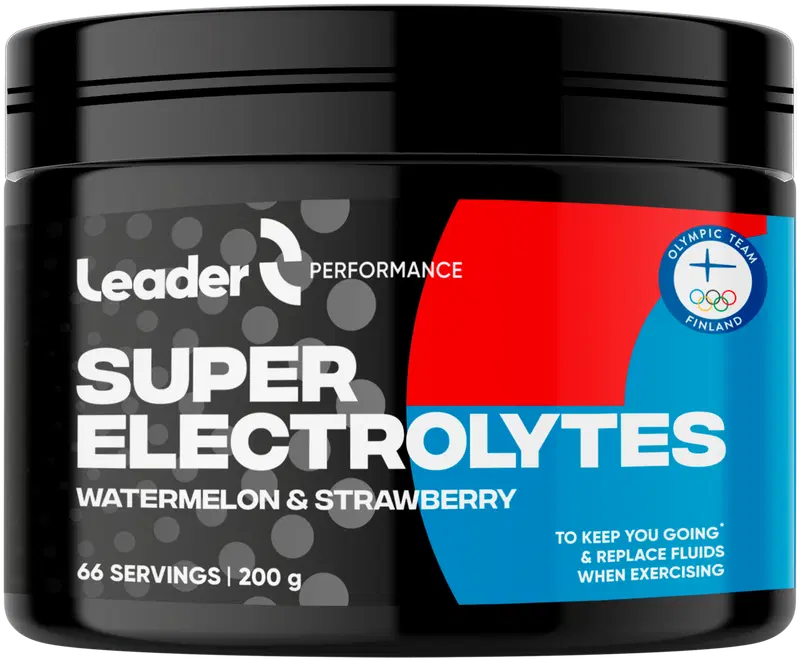 Порошковый электролит Leader Performance Super Electrolytes со вкусом арбуза и клубники 200 г