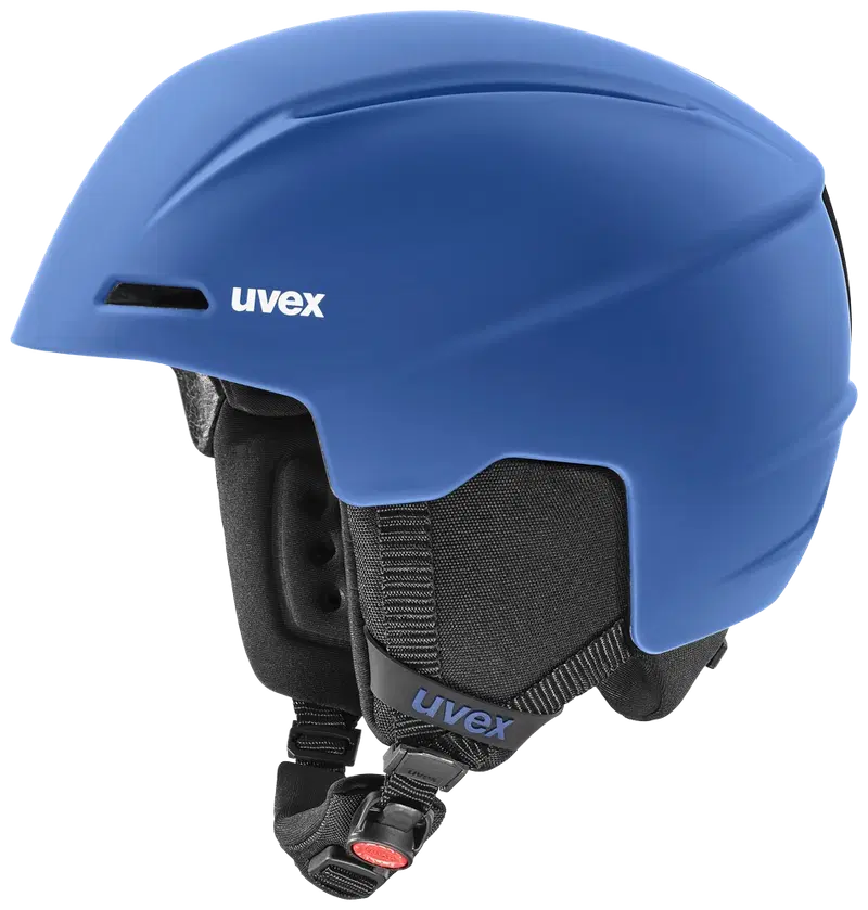 Детский лыжный шлем Uvex Viti (цвет Синий Мэтт)