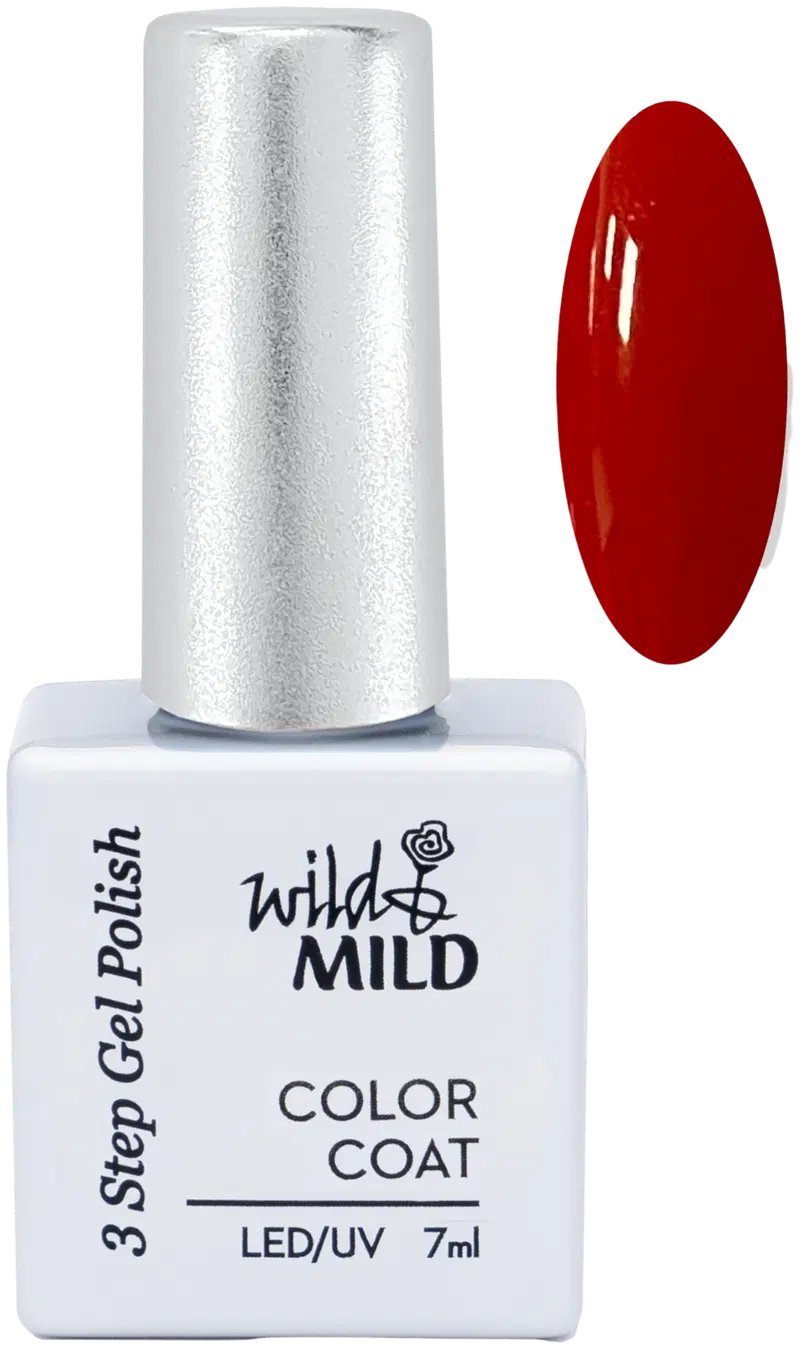 Гель-лак Wild&Mild UV G029 Rocking Red 7 мл (цвет Качалка)