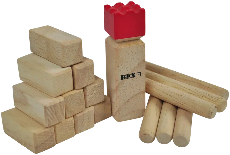 Игра Bex Sport Mini Kubb Original, красный король