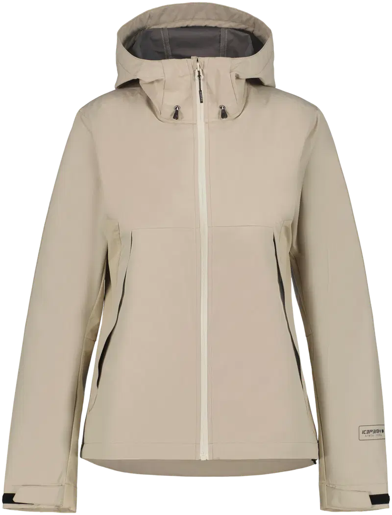 Женская куртка Softshell Icepeak Bryant (размер 38, цвет Шпаклевка)
