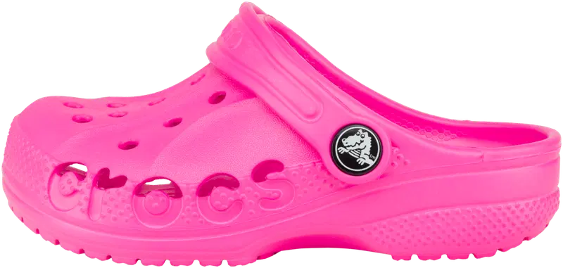 Детская пробка Crocs Baya Clog (размер 1, цвет Электрический розовый)