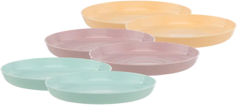 Домашняя тарелка Macaron 18,4 см, 6 шт.