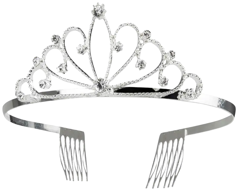 Тиара праздничная (цвет серебро)