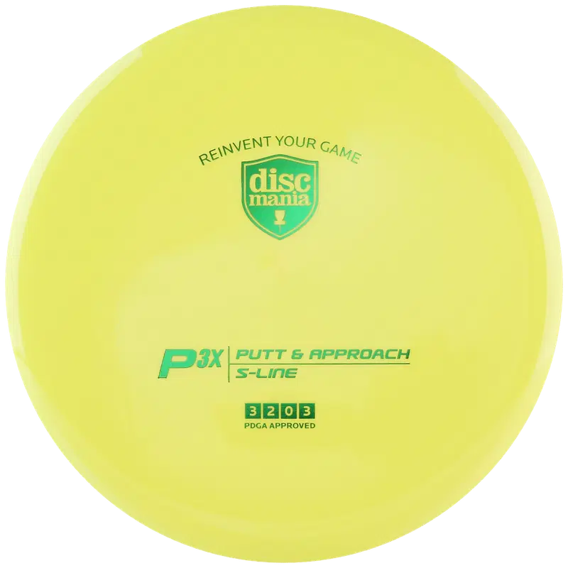 Паттер Discmania S-line P3X Желтый (цвет Желтый)
