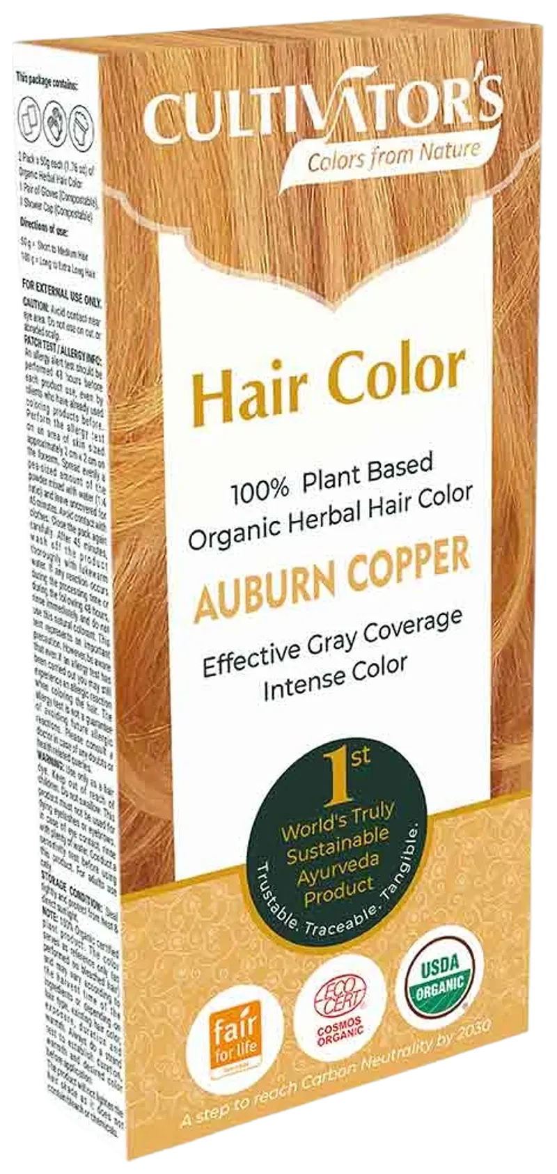 Краска для волос Cultivator's Auburn Copper 100г