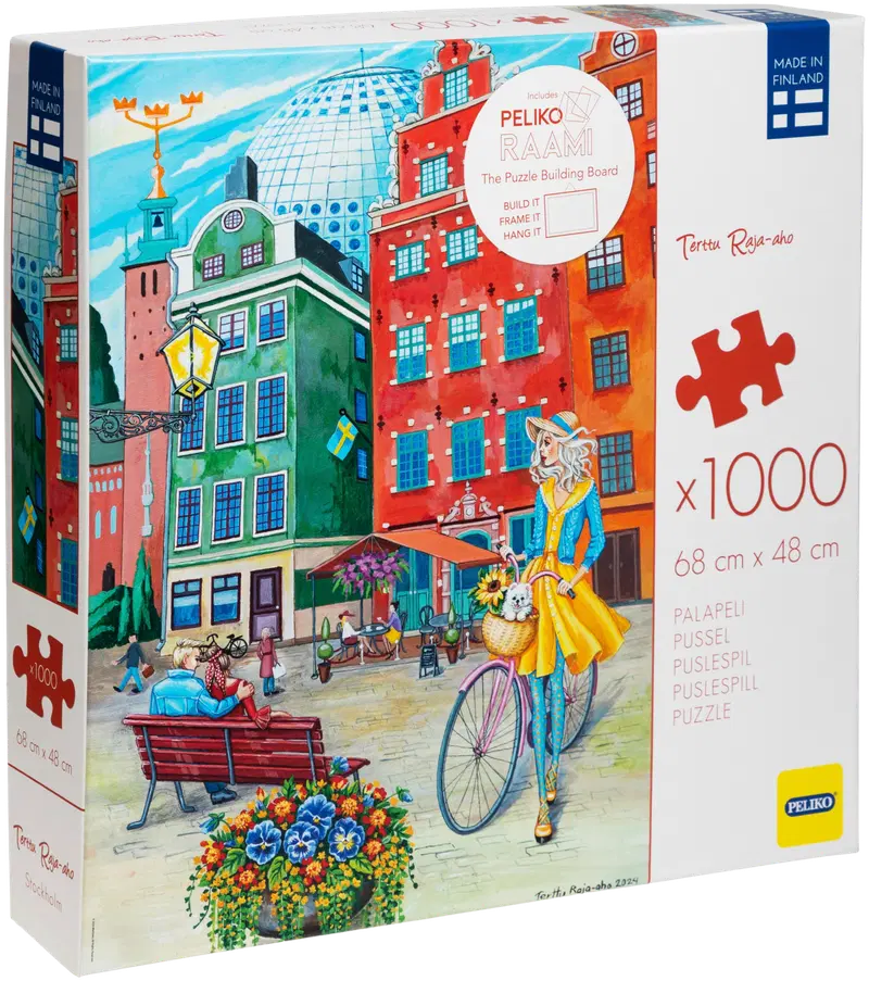 Пазл Peliko 1000 деталей Terttu Raja-aho Stockholm