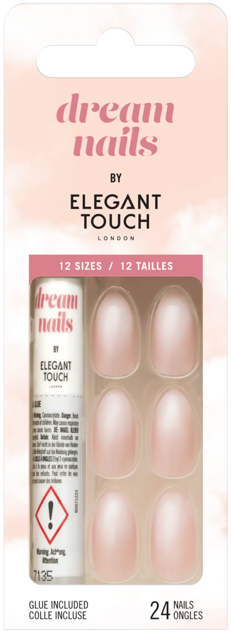 Elegant Touch Dream Nails - искусственные ногти в стиле бэби-бумера