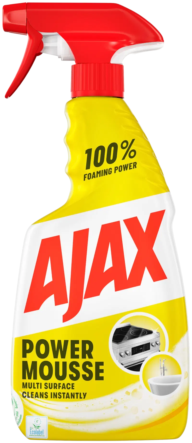 Ajax Power Mousse Multi чистящий спрей 500 мл