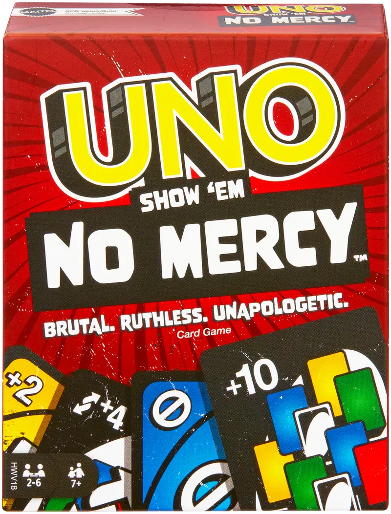 Карточная игра UNO No Mercy