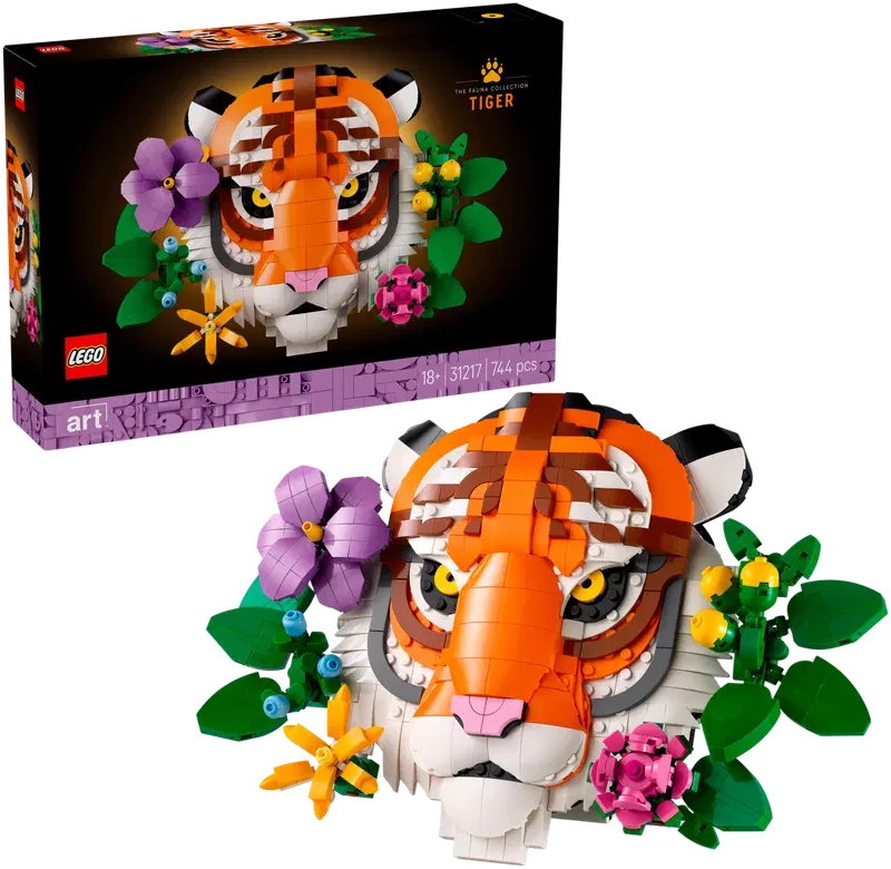 LEGO® ART 31217 Коллекция «Фауна» — Тигр