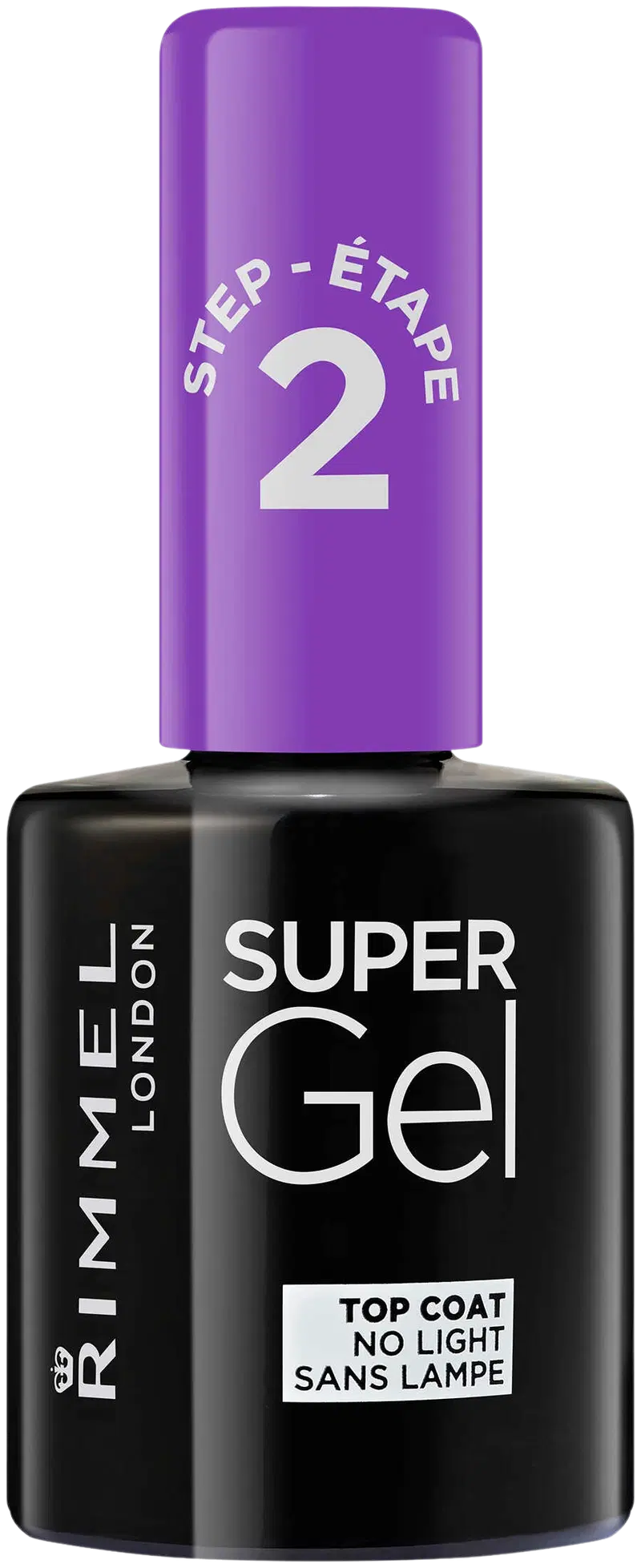 Rimmel 12 мл Super Gel Top Coat гель-покрытие