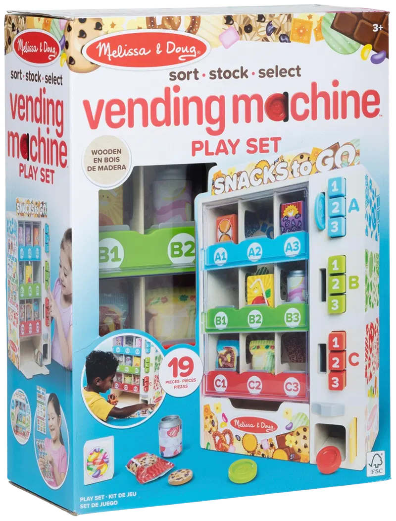 Торговый автомат Melissa & Doug Play Set 43 x 31 x 14 см