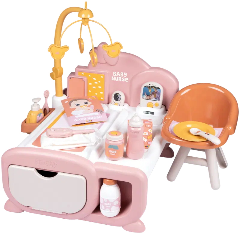 Уголок для отдыха и стимуляции Smoby Baby Nurse Nuken Cocoon 3 в 1