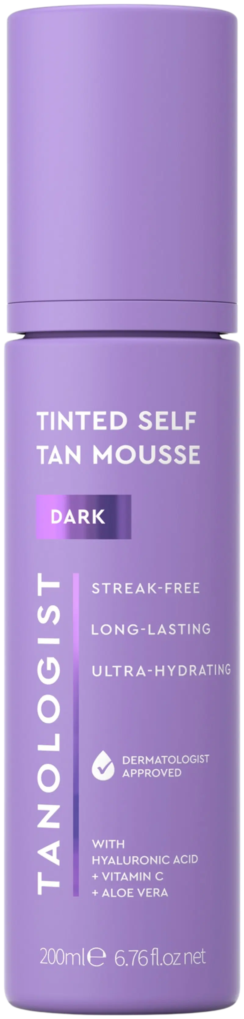 Tanological Tinted Self Tan Mousse - Темная пенка-автозагар 200мл