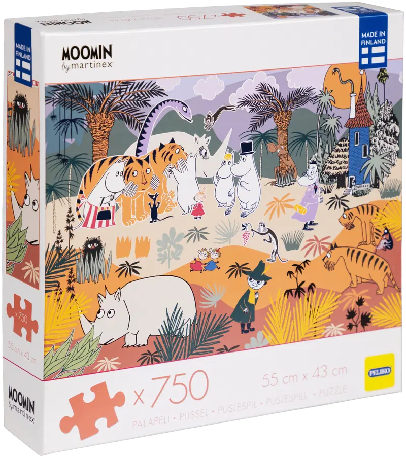 Пазл Peliko Moomin 750 возвращает Саванни