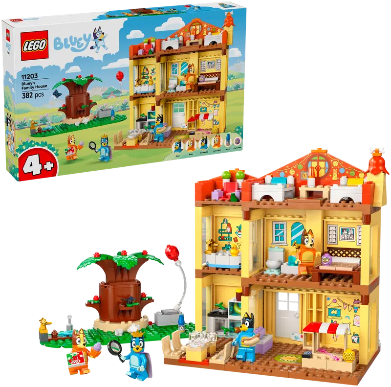 LEGO Bluey 11203 Семейный дом Блюи