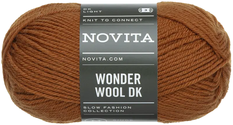 Пряжа Novita Wonder Wool DK 50 г tatti 663 (цвет невзрачный)