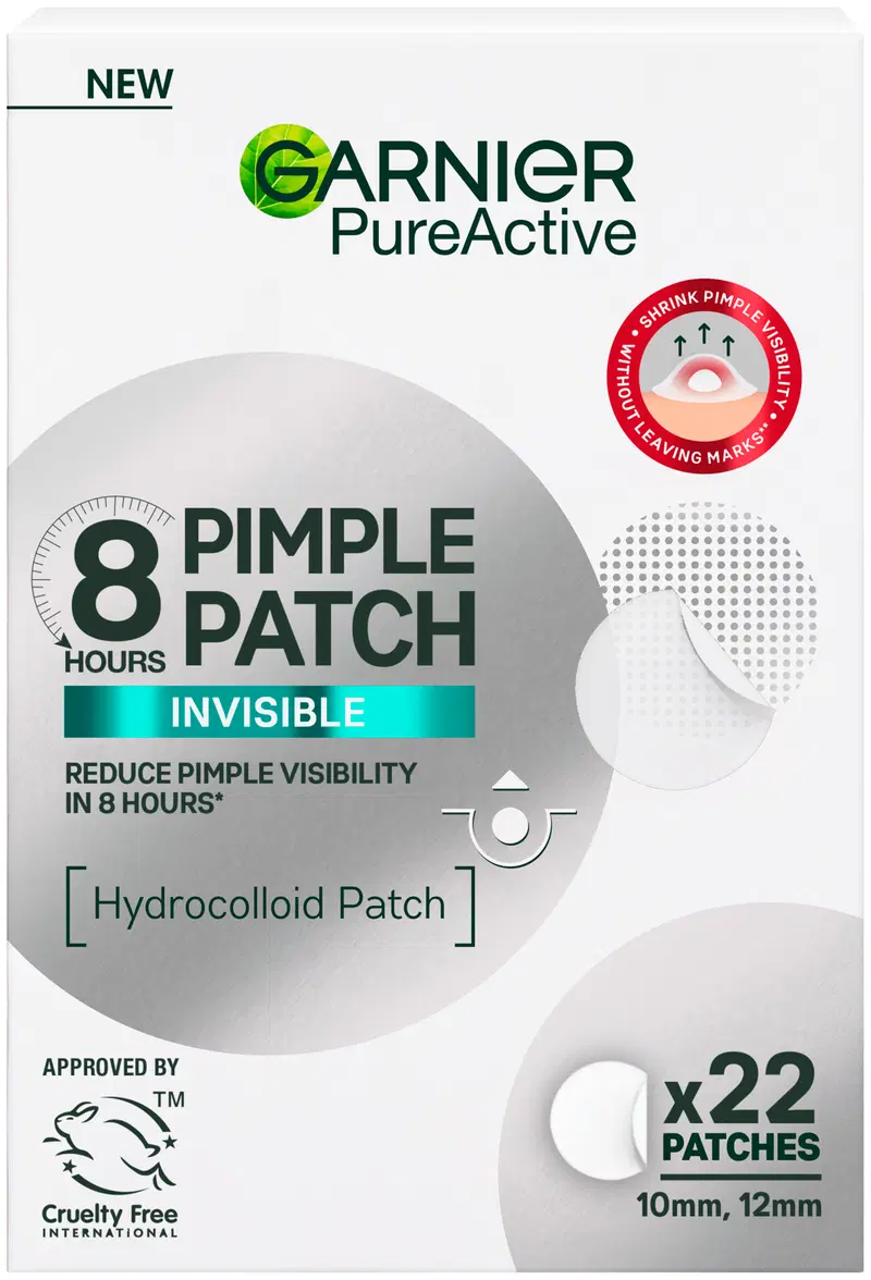 Garnier PureActive Пластырь против прыщей для проблемной кожи 22 шт.