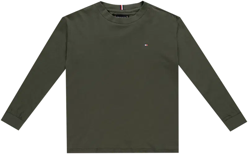 Детский трико с длинными рукавами Tommy Hilfiger KB0KB09846 (размер 8, цвет оловянный зеленый)