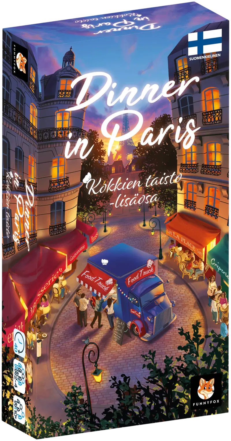 Дополнение к настольной игре Toyrock Dinner In Paris Chefs Battle