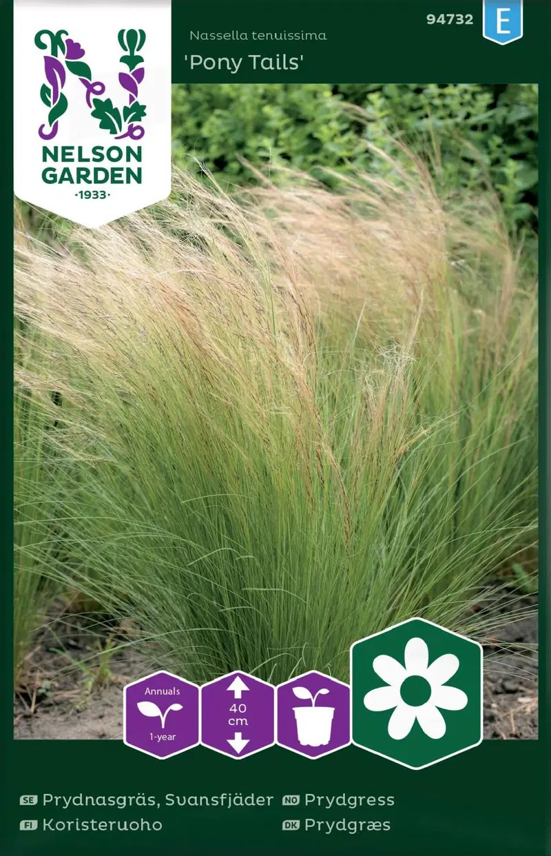 Декоративная трава Nelson Garden Seed, конские хвосты