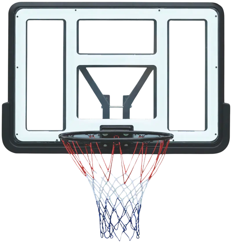 Баскетбольная корзина Prosport, носок и задняя пластина (цвет Черный/Синий)