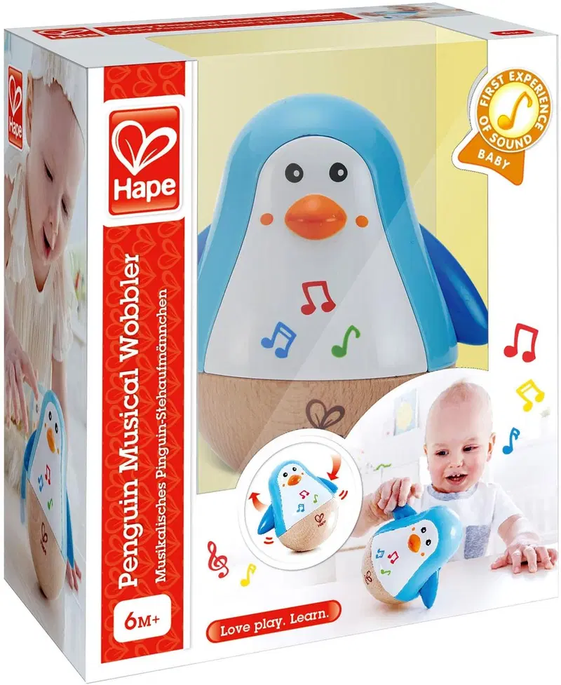HAPE Игрушка пингвиненок со звуком