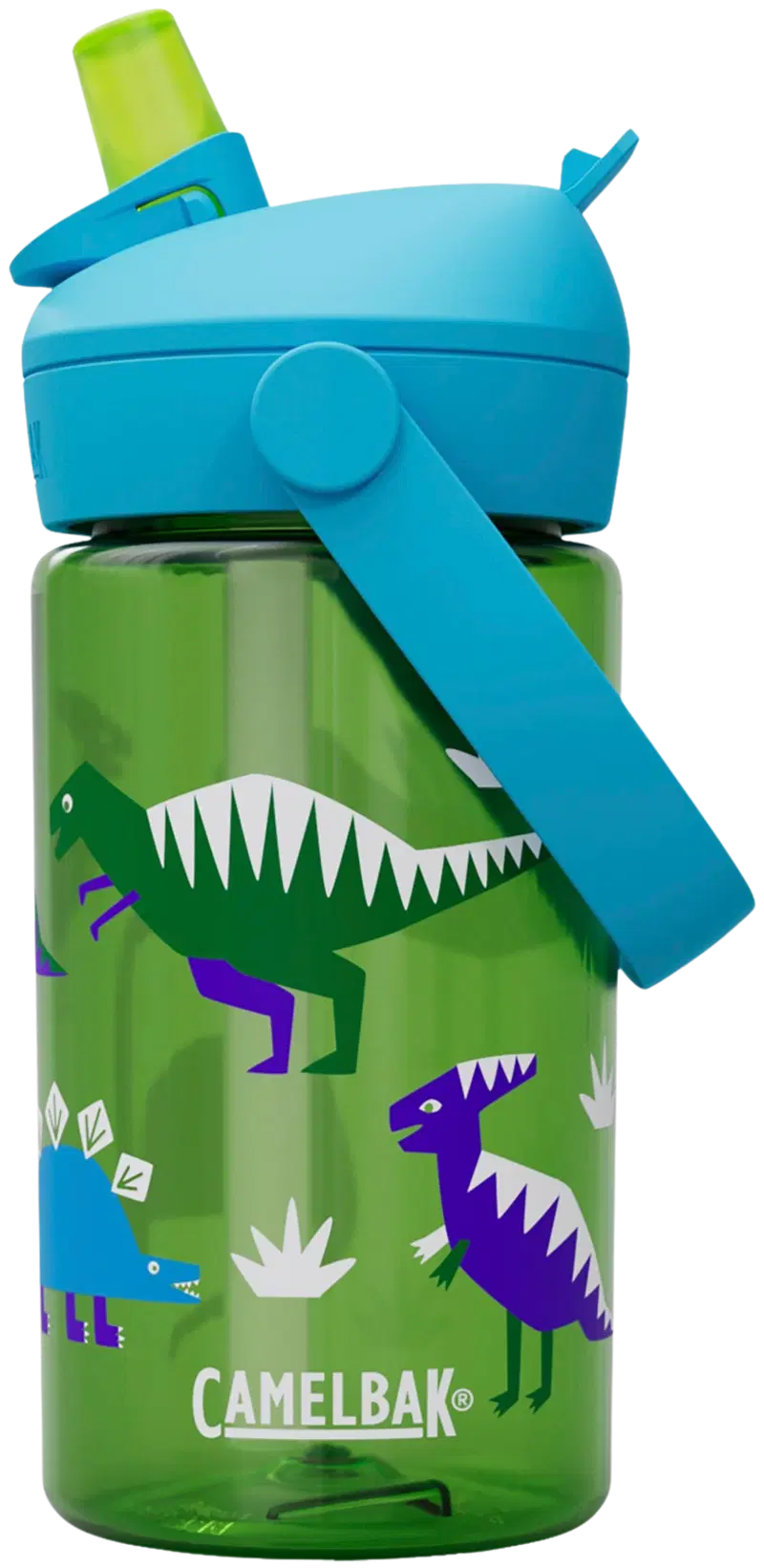 Бутылка Camelbak с соломинкой Thrive Flip Straw Kids 0,4 л Dinos (цвет Хип-динозавры)