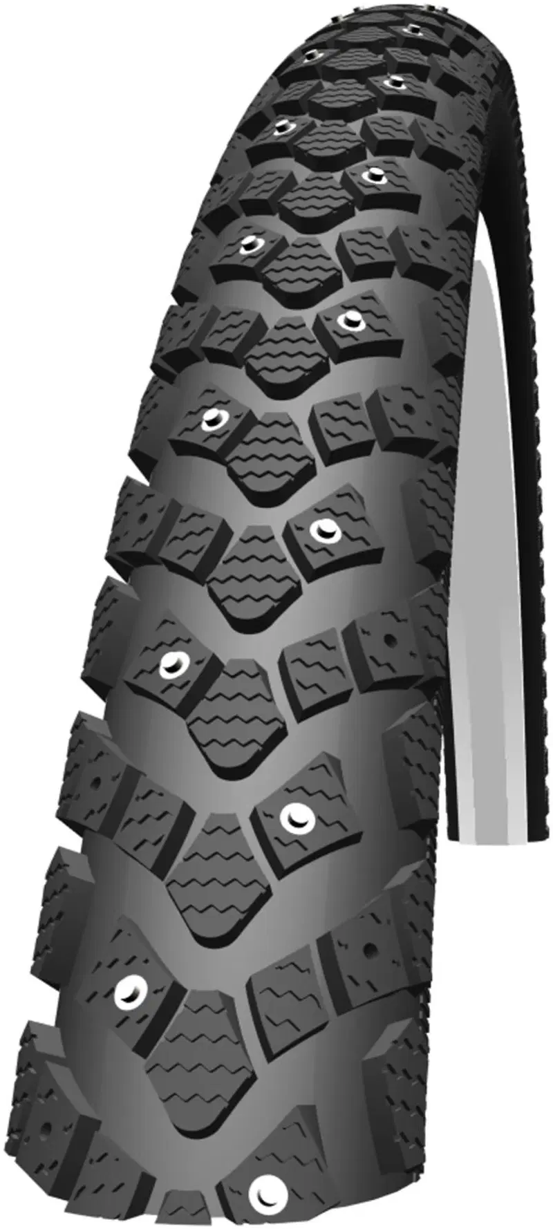 Schwalbe Winter 28" 35-622 шипованная покрышка 120 шипов (цвет ЧЕРНЫЙ)
