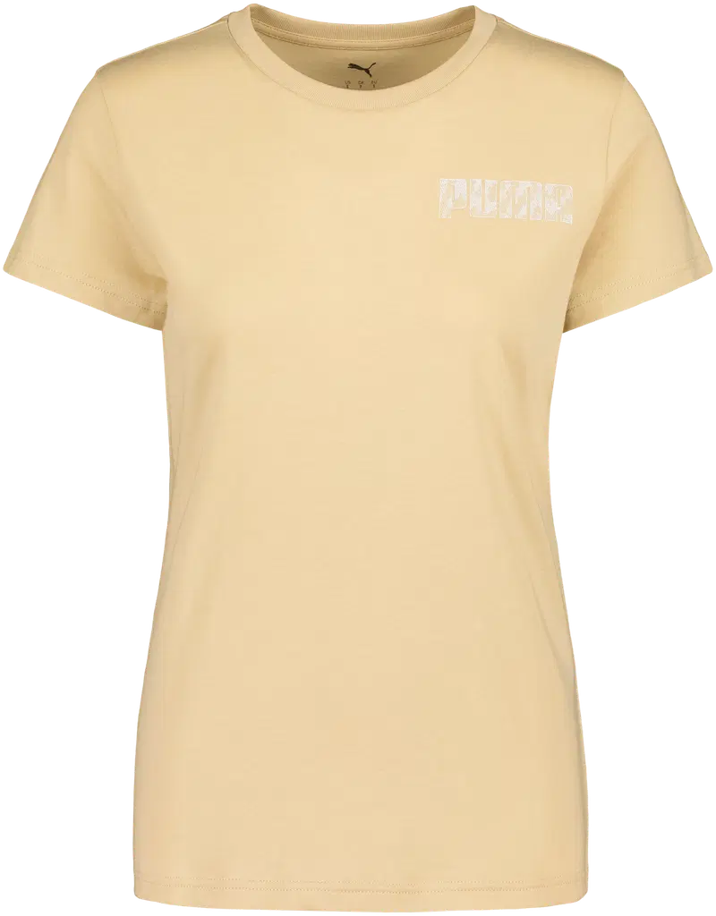 Puma женская футболка Puma Small Logo 694974 83 (размер С, цвет Жареный миндаль)