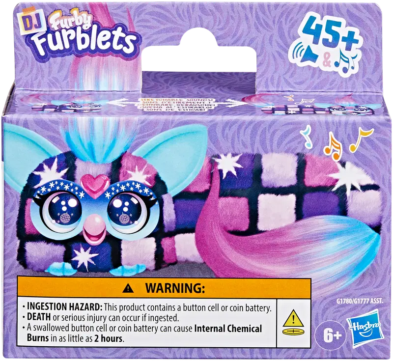Furby Интерактивная мягкая игрушка Dj Furblets, разные
