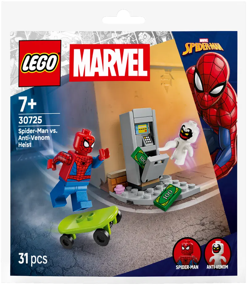 LEGO® Recruitment Bags (30725) «Человек-паук против ограбления Анти-Венома»