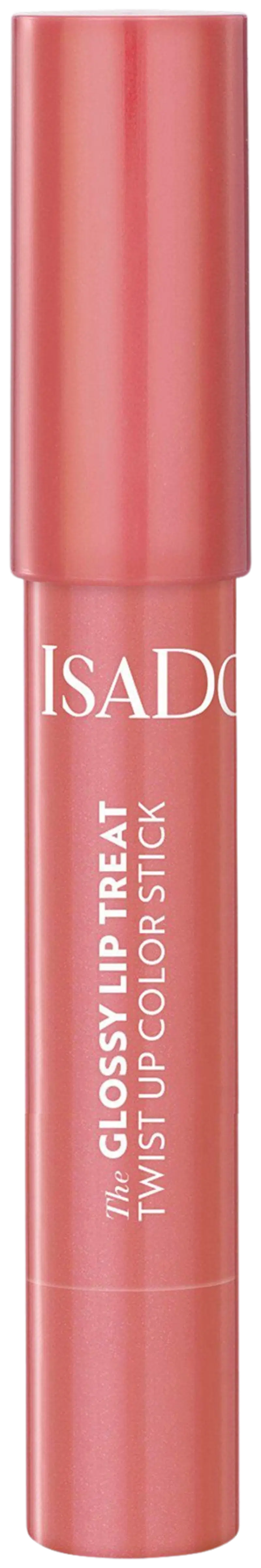 Помада-карандаш Isadora The Glossy Lip Treat Twist Up Color Stick 21 Raisin 3,3 г (размер 3,3 мл, цвет 12 Ревеня Красного)