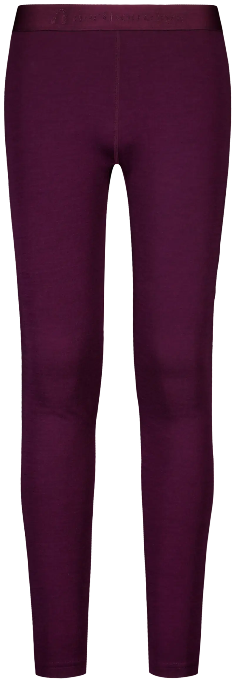 Детские многослойные брюки из мериноса North Outdoor Sensitive (размер 122-128, цвет слива)