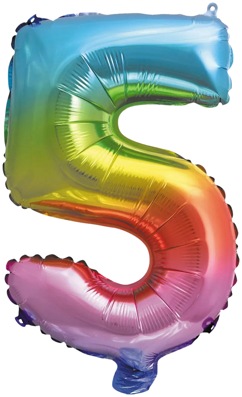 Фольгированный шар Decorata Party Радуга 35 см №5