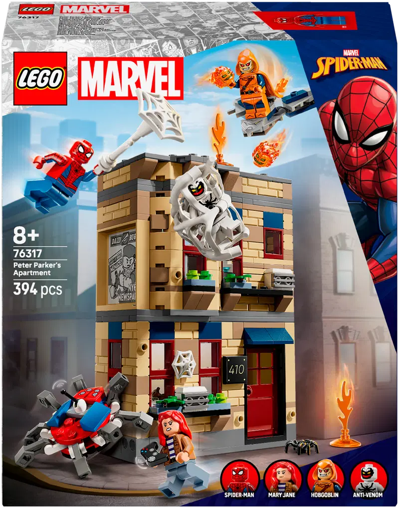 LEGO Super Heroes 76317 Квартира Питера Паркера