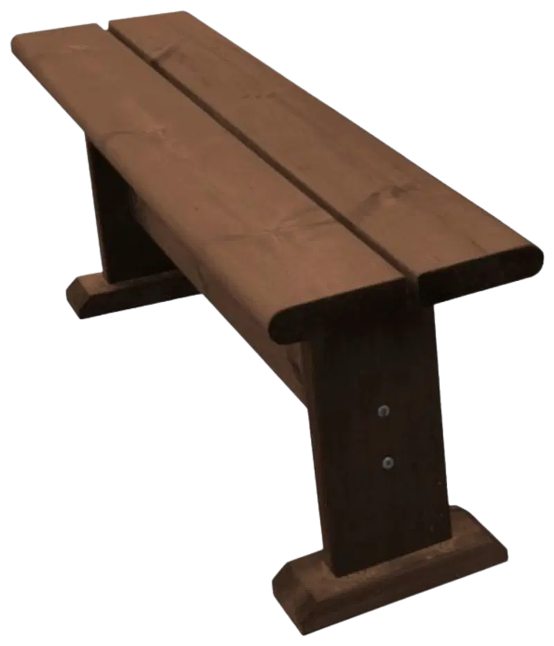 Tammiston Wood Bench Saku 150см массив дерева коричневый (цвет Коричневая твердая древесина)