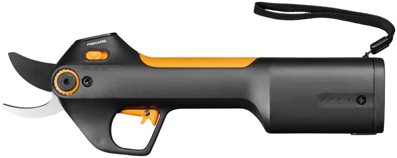 Аккумуляторные секаторы Fiskars M, обрезка (цвет черный)