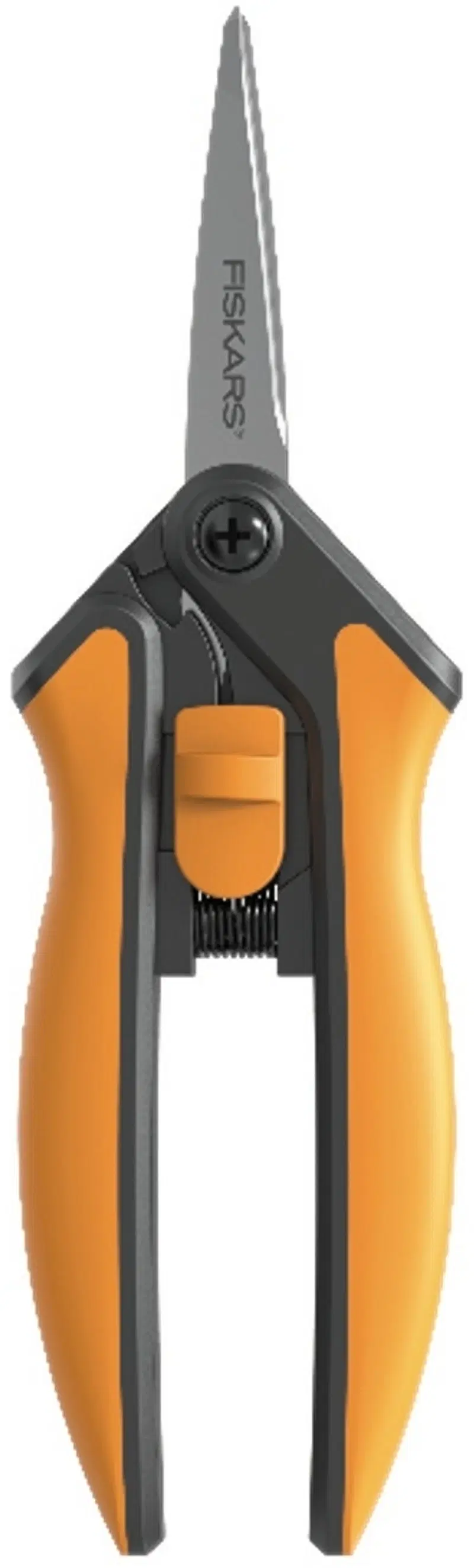 Ножницы Fiskars Solid Snip с микронаконечниками SP130 (цвет Черный/оранжевый)