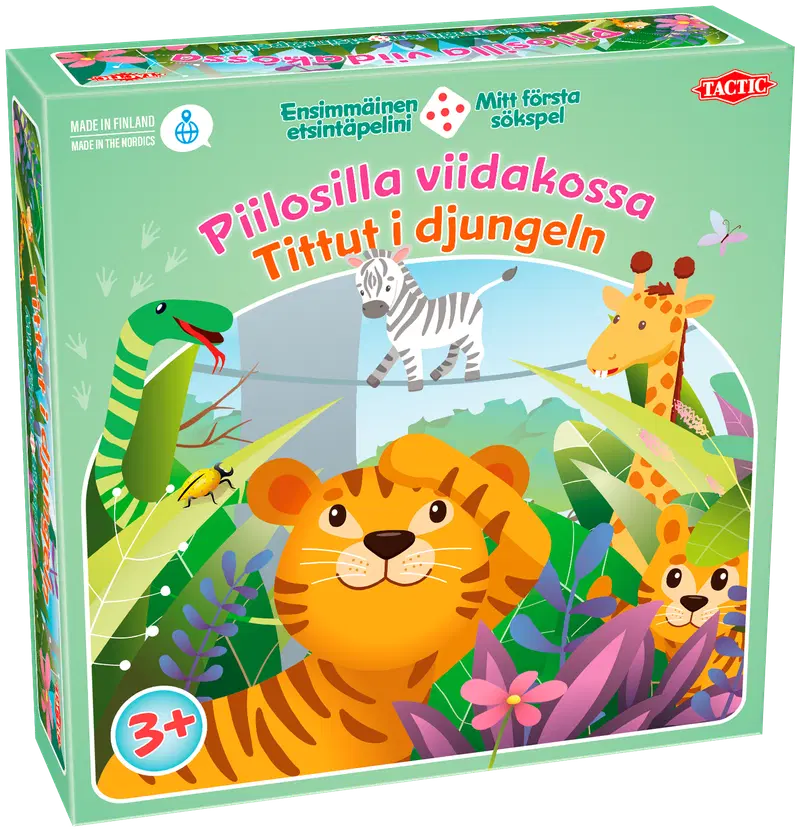 Тактическая настольная игра «Спрятано в джунглях»