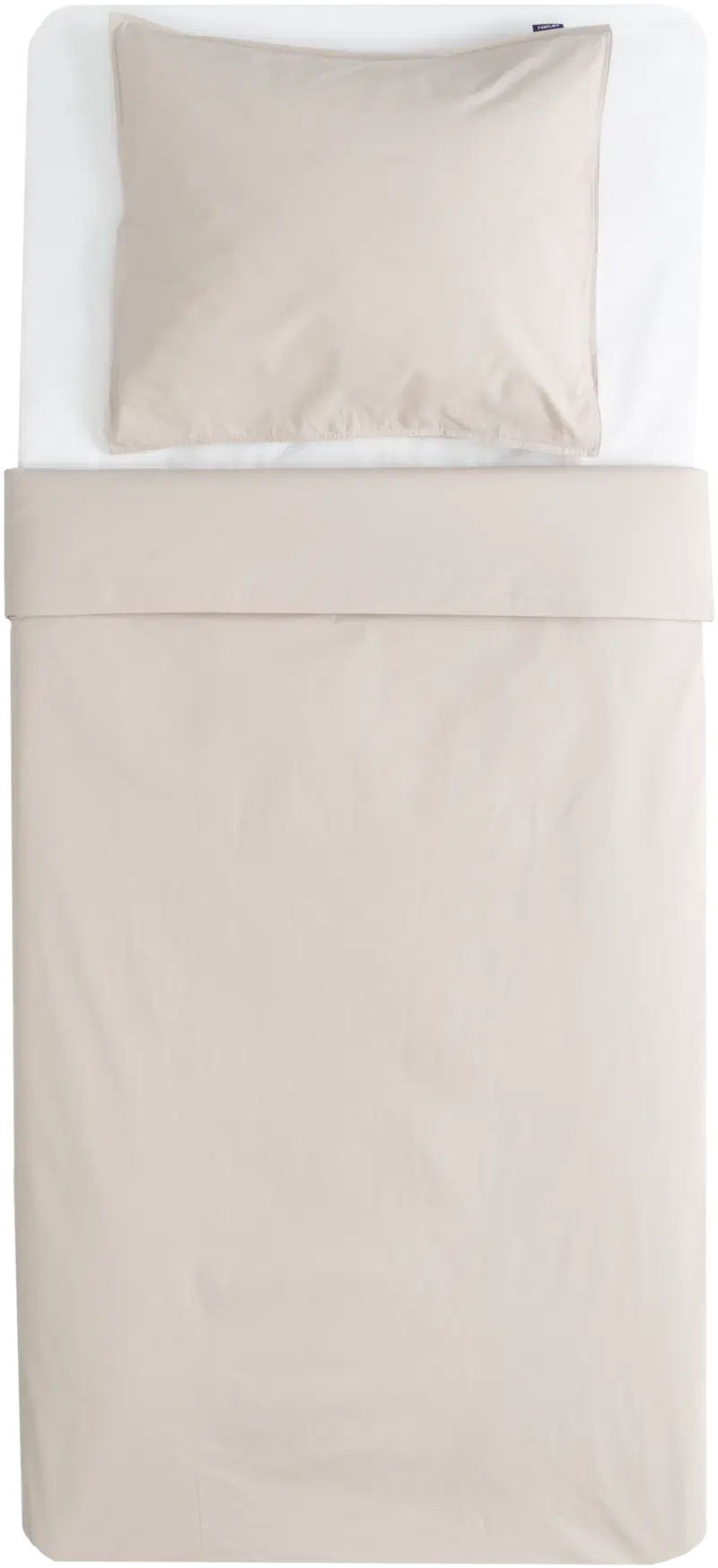 Familo комплект пододеяльников Перкаль 150x210+50x60 см серый (цвет серый)
