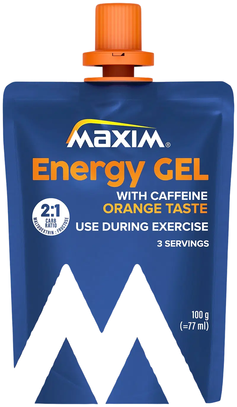 Maxim Energy Gel Гель со вкусом апельсина со вкусом апельсина 100г