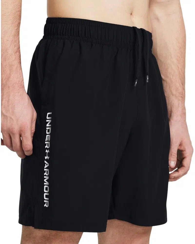 Мужские тренировочные шорты Under Armour 1383356 (размер см, цвет ЧЕРНЫЙ)