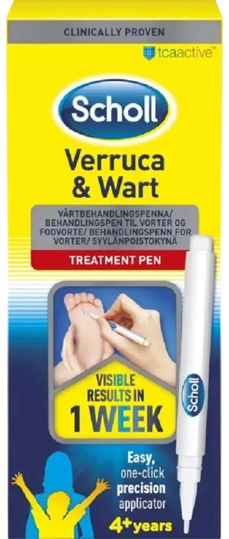 Scholl's Verruca & Wart Ручка для удаления бородавок, 2 мл