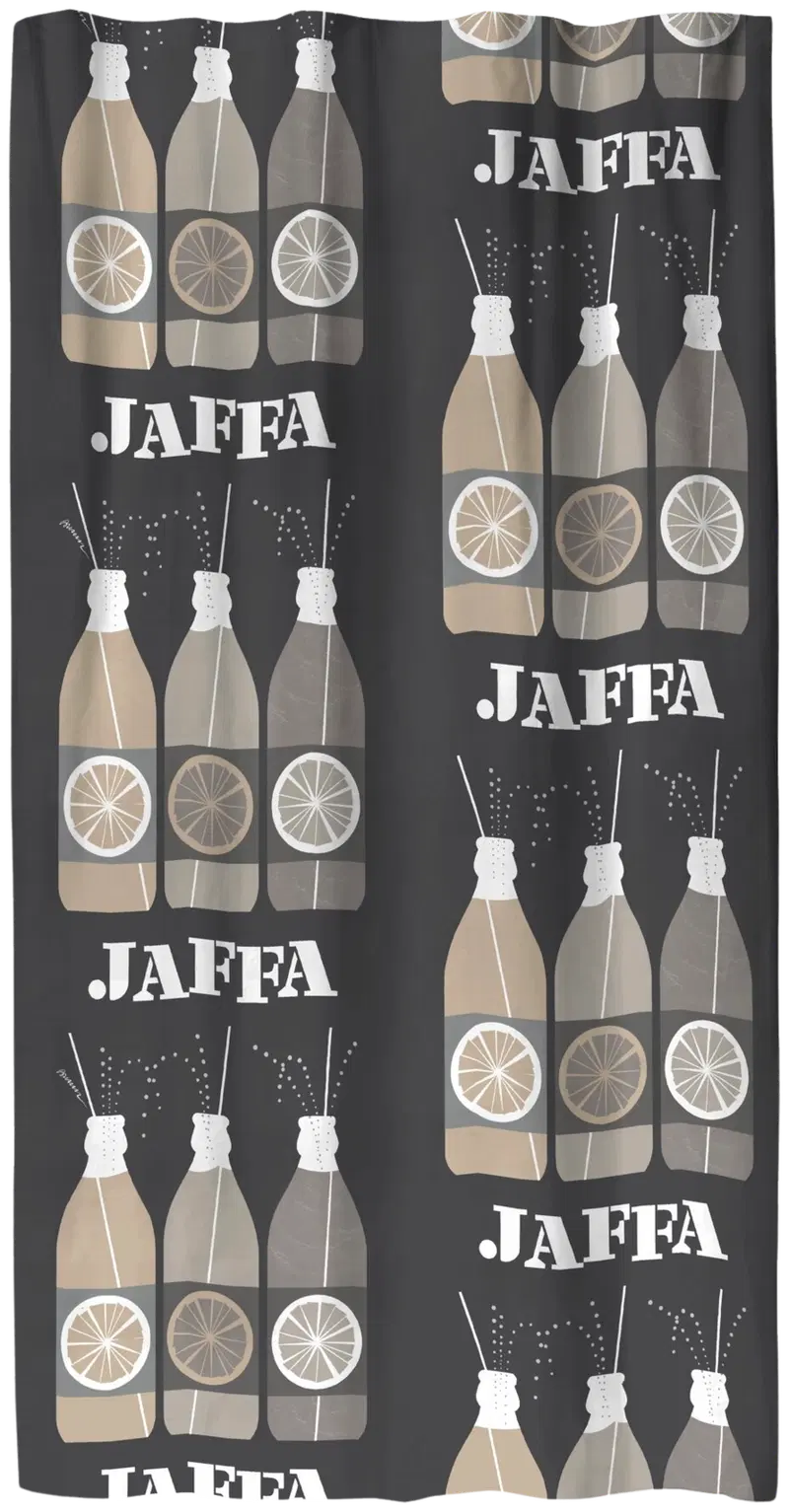 Боковая штора Vallila Jaffa 140x250 см серо-бежевый (цвет серый/бежевый)