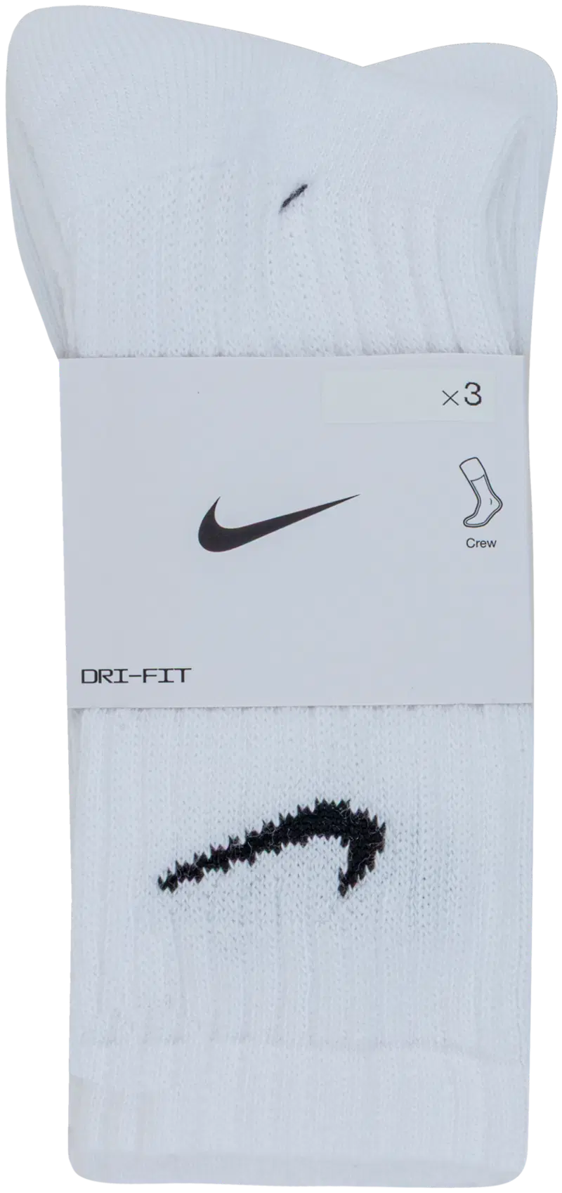 Мужские спортивные носки Nike Cush Crew SX4508, 3 пары (размер С, цвет БЕЛЫЙ)