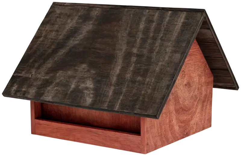 Доска для птиц большая 40x31x31см (цвет красный черный)