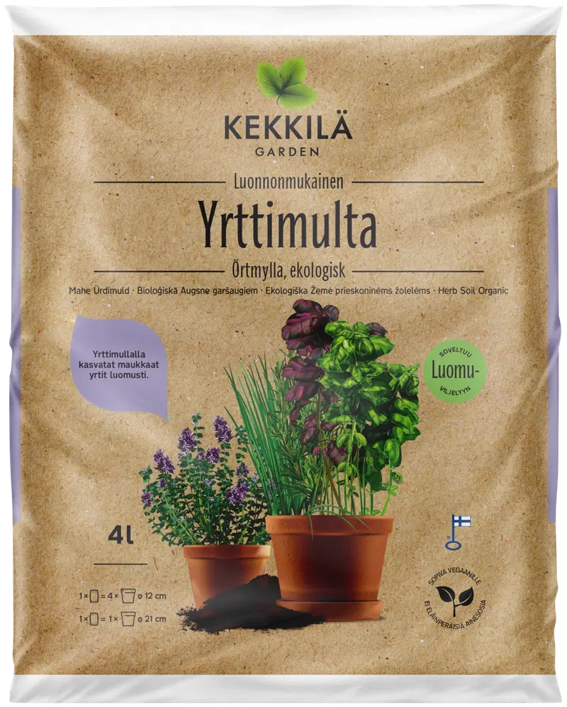 Kekkilä Yrttimula органический 4 л