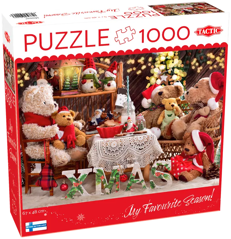 Тактический пазл Teddy Bear Family 1000 деталей